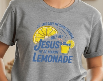 Jesus Lemonade T-Shirt: Christian Faith Apparel