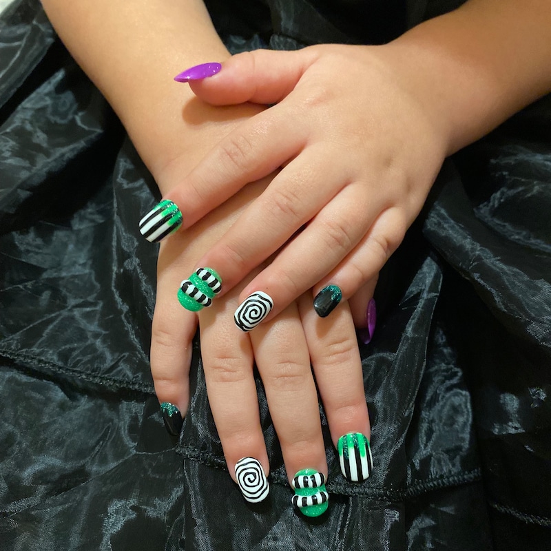 Fake Nails for Kids Etsy