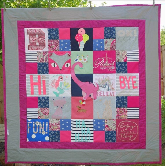keepsake blankets made from baby clothes