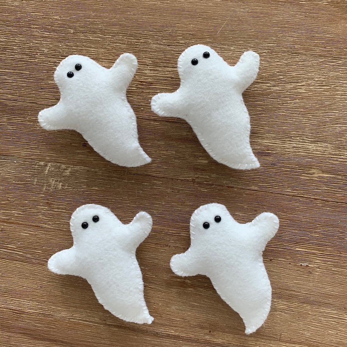 Single Felt Ghost Felt Ghost Toy Ghost Decor Halloween Etsy