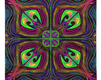 Midnight Mandalas: Day 58 Bandana