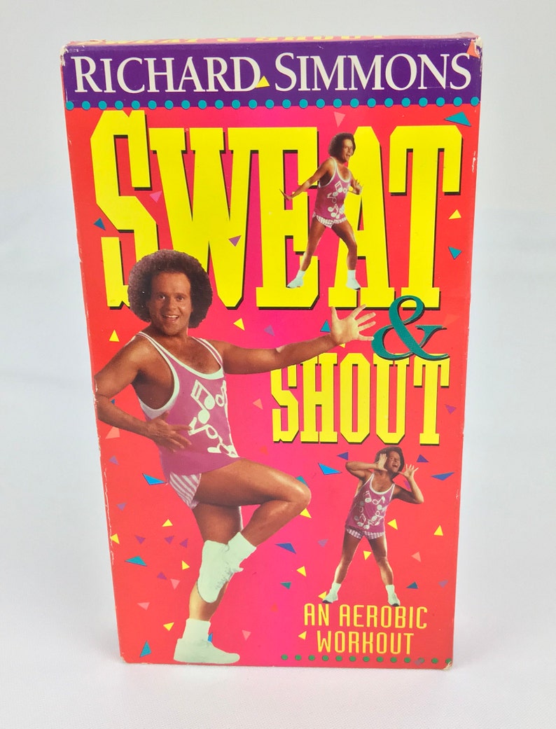 Vintage Exercise Workout VHS Tapes Lot 80s 90s Aerobic Yoga Etsy