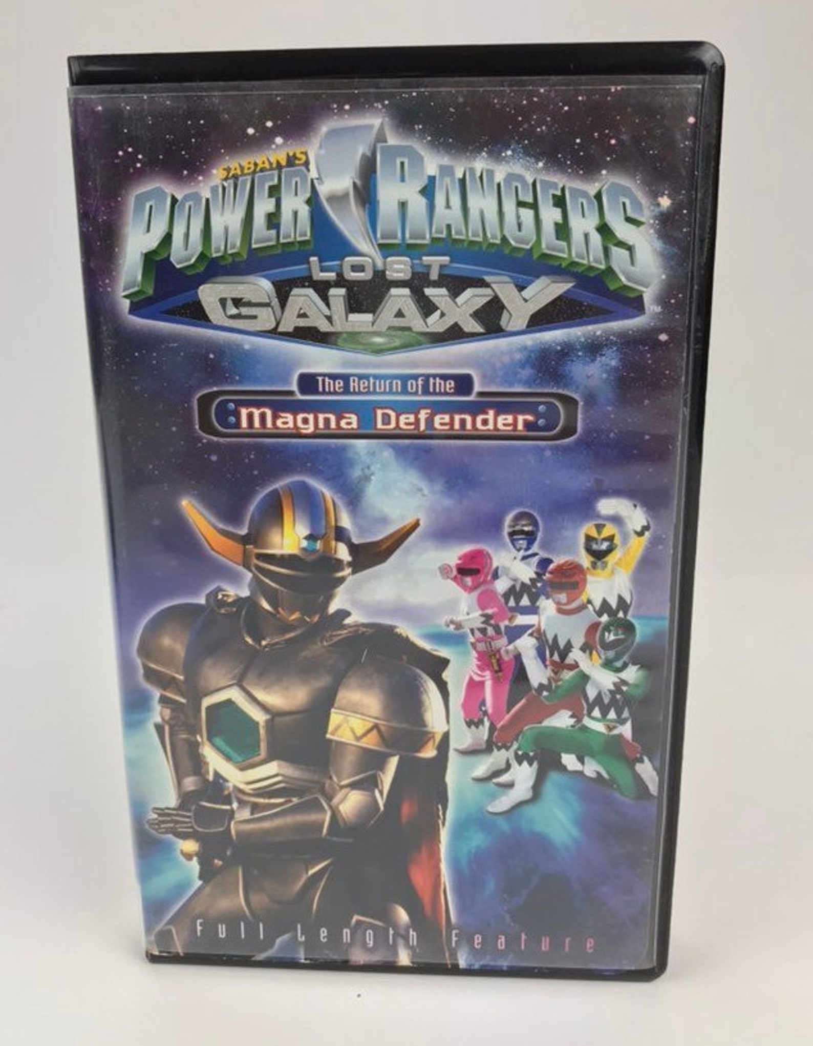 Mighty Morphin Power Rangers VHS Tapes Lot of 4 Lost Galaxy Etsy