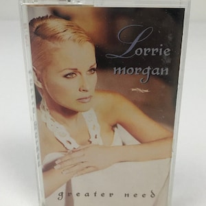 Lorrie Morgan - Greater Need (Cassette, Tape) Working Tested Music Audio Tape Music Cassette 1996 Tape Audio Cassette Tape 90s 1990s