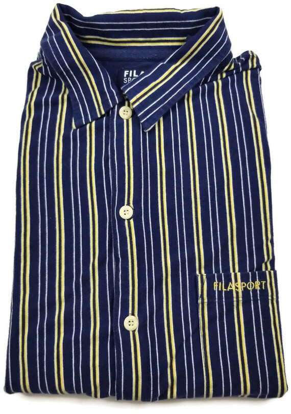 fila button down shirt