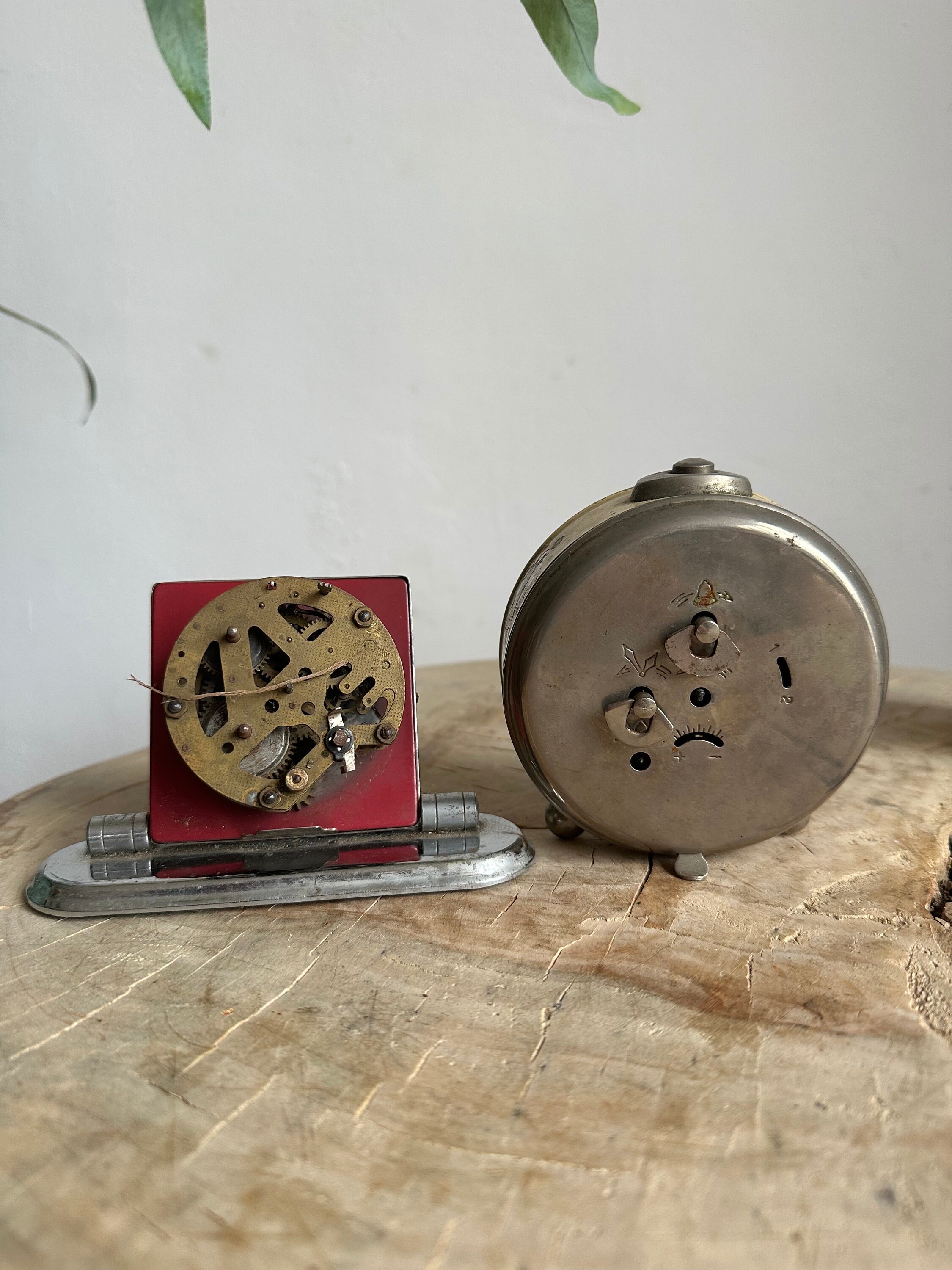 VINTAGE CLOCKS, Really Rustic Looking OLD Time Pieces, Very Atmospheric ...