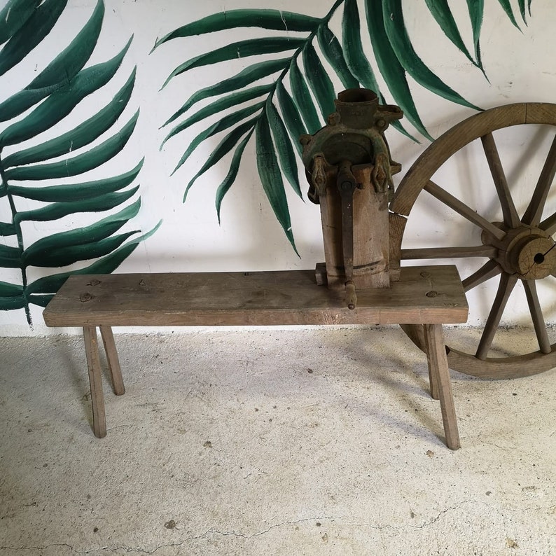 Original Antique Handcranked Corn Sheller Grinder Built on Etsy