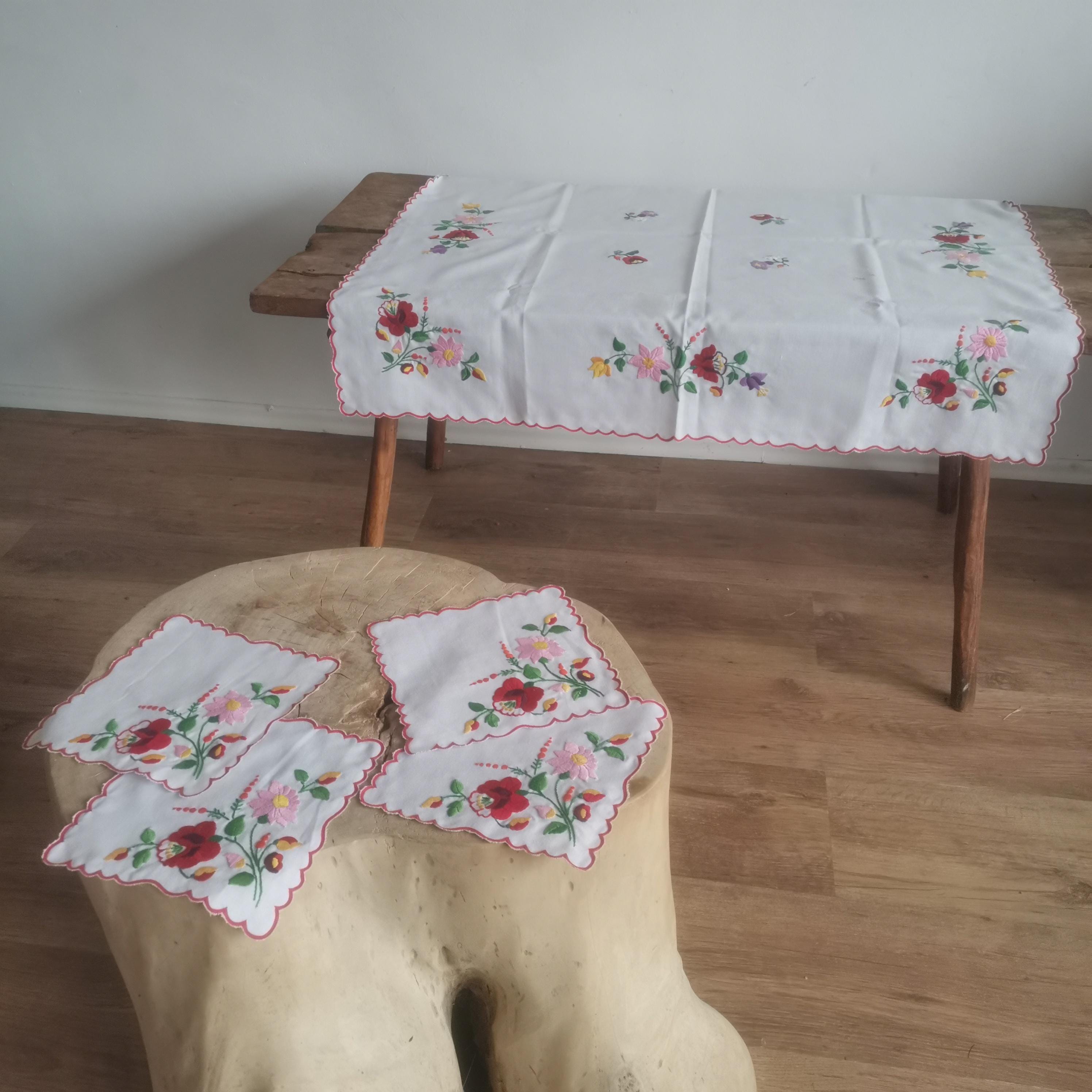 Vintage Hungarian Tablecloth - Etsy