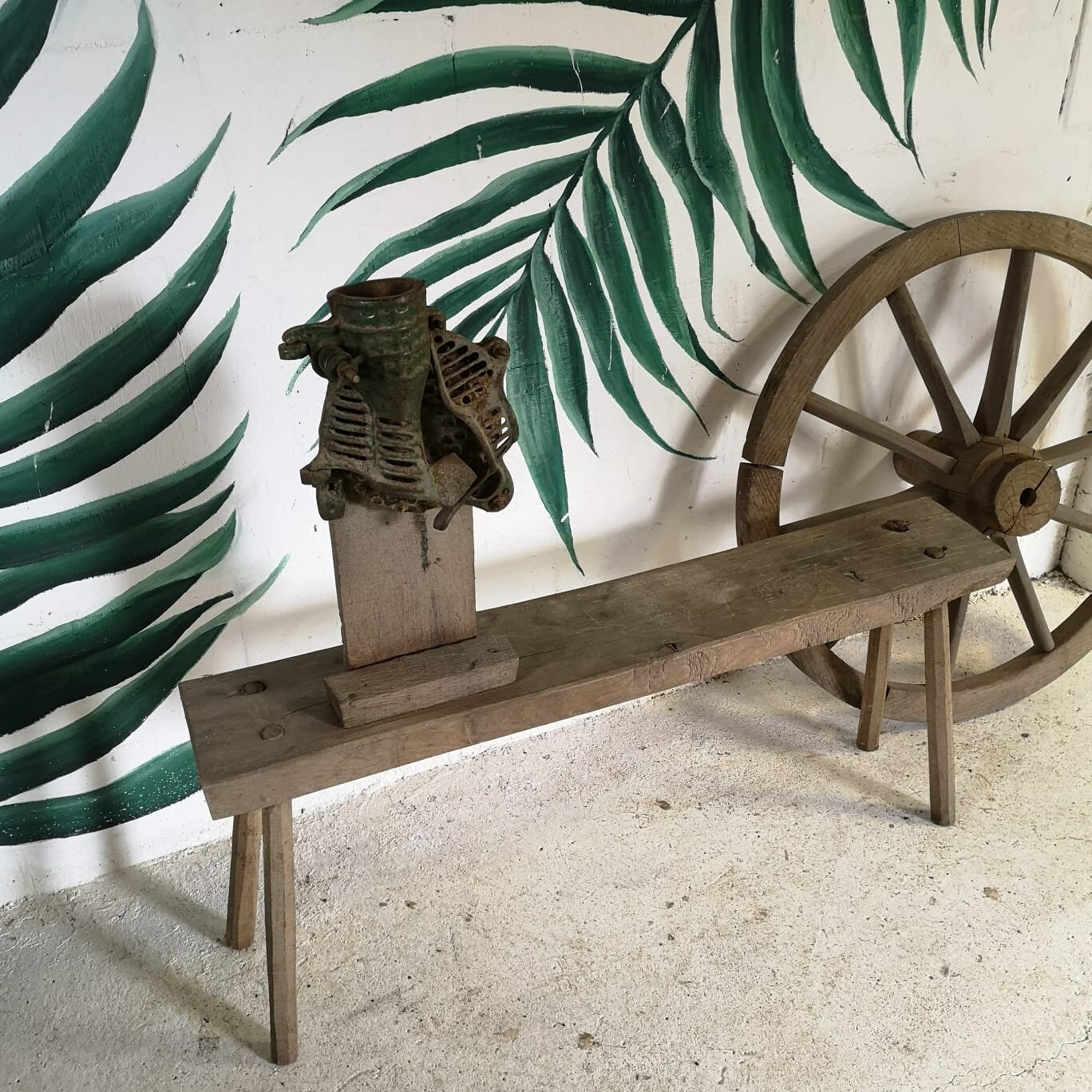 Original Antique Handcranked Corn Sheller Grinder Built on Etsy