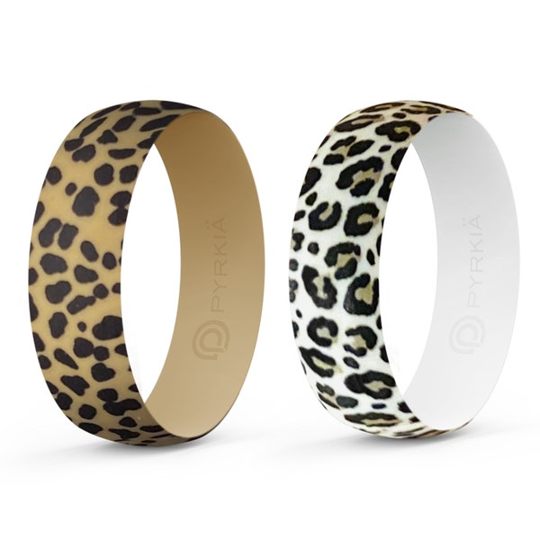 ANIMAL PRINT Silicone Ring (Uniquely Comfortable, Low-Profile Design)