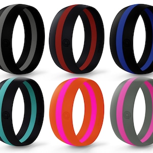STRIPE Silicone Ring
