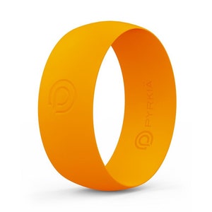 ORANGE Silicone Ring (Uniquely Comfortable, Low-Profile Design)