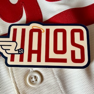 Naklejka winylowa Halos Baseball
