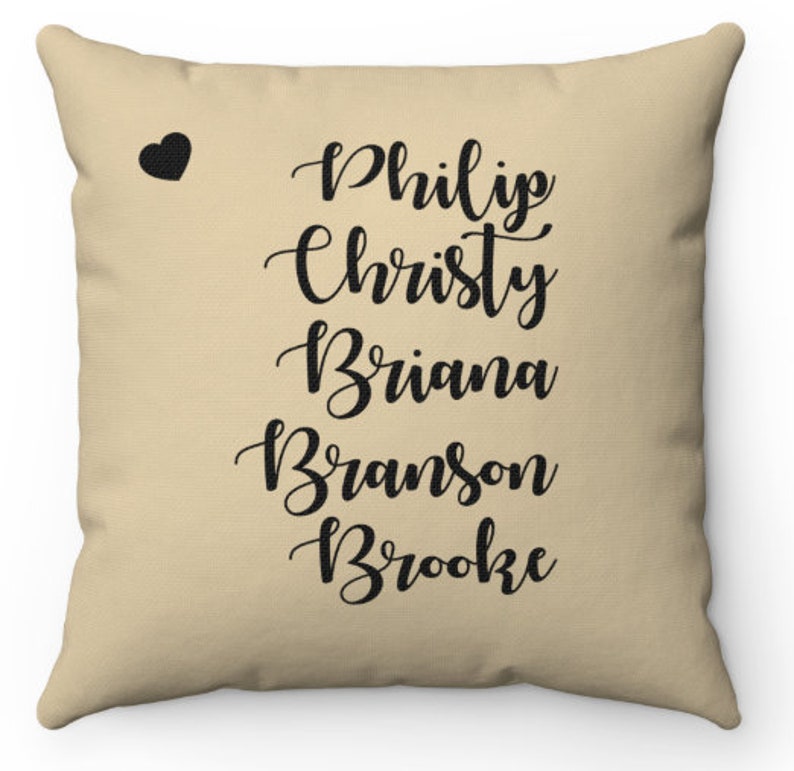 Personalized Pillows Personalized Pillow Covers Names Pillow Etsy