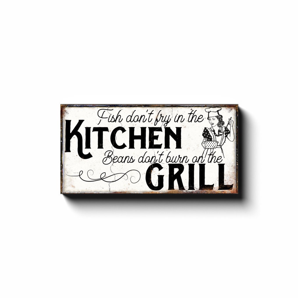 Its My Kitchen Ill fry if I want - Funny Kitchen Signs Decor