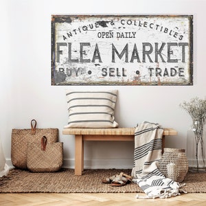 flea market sign ideas