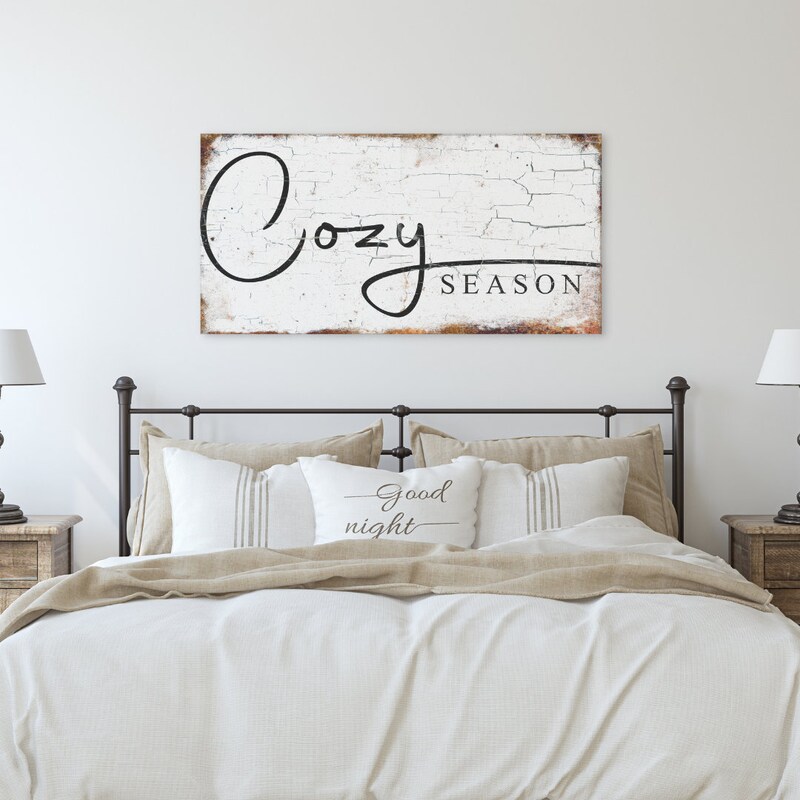 Get Cozy Canvas Wall Art