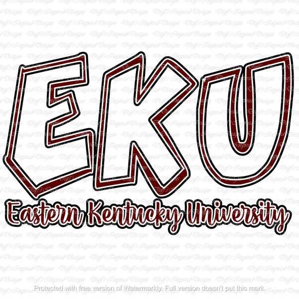 Eastern Kentucky University Etsy