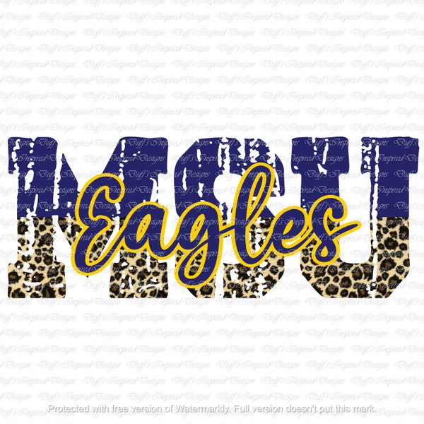 MSU Morehead State University, PNG, Sublimation, digital, instant