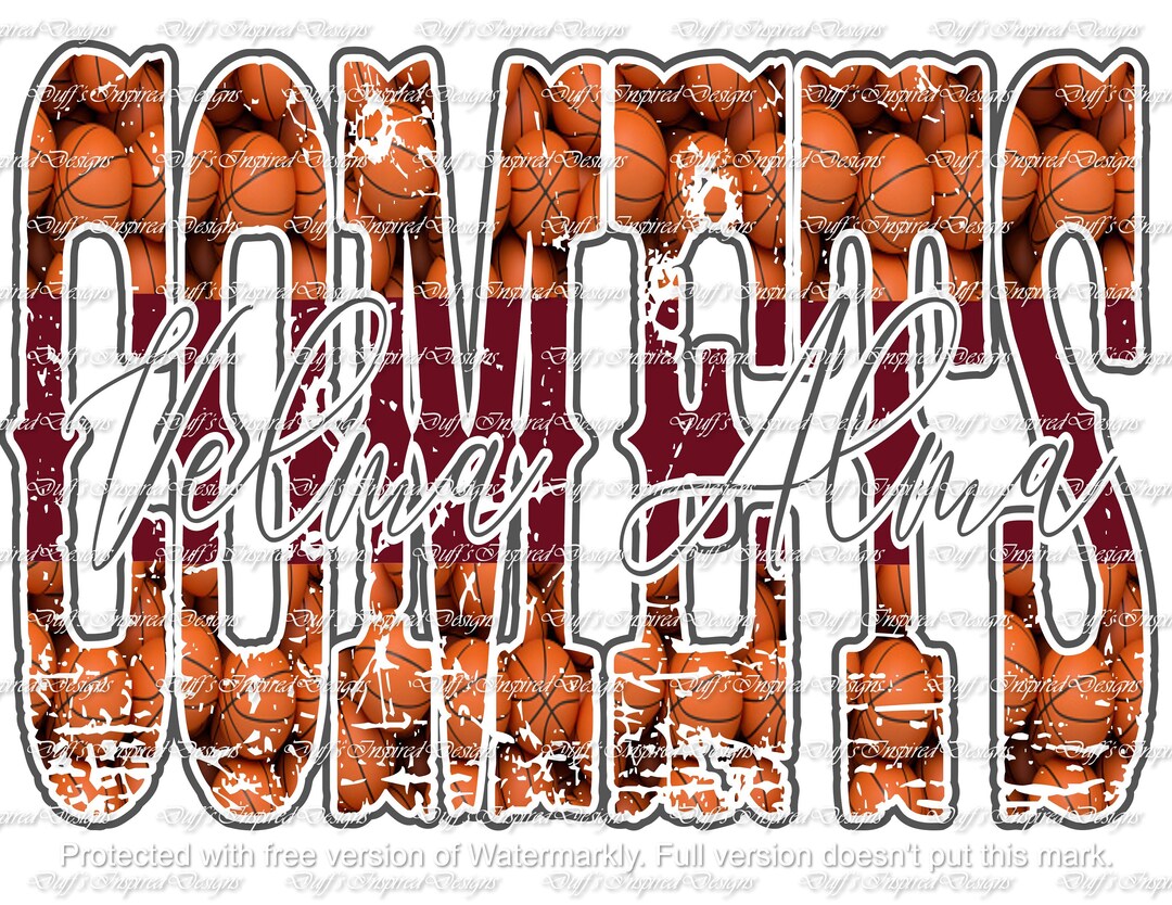 Velma Alma Comets Basketball PNG Sublimation Digital Etsy