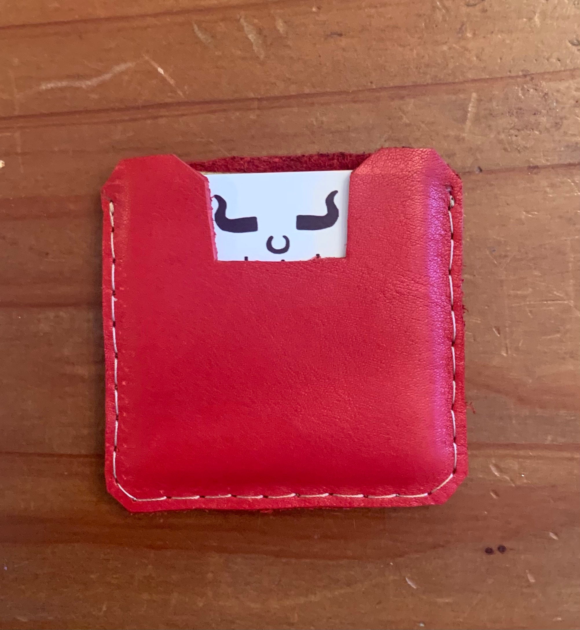 Square Business Card Case Etsy