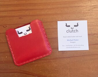 square card holder etsy square card holder etsy