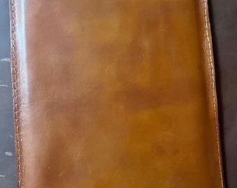 Leather iPad case