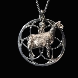 Dairy Goat Necklace &quot;Forever&quot; - Give the gift of a Forever Goat to your Goat loving Farmer and 4-h, Homestead Friends