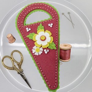 Handmade Wool Felt Scissors Case