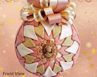Vintage Cameo Ornament