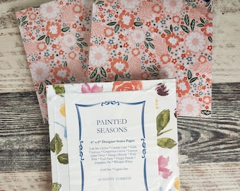 Stampin' Up DSP Painted Seasons & Garden Walk
