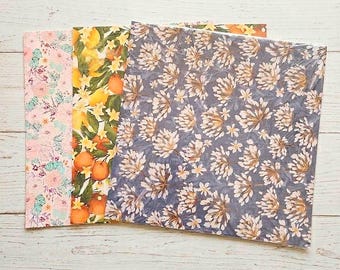 Stampin Up Mediterranean Blooms, Wildly Flowering, Unbounded Beauty DSP