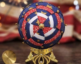 Handmade Patriotic Display Art