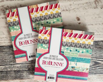 BoBunny Candy Cane Lane 6x6 Paper Pad 2-Pack Bundle