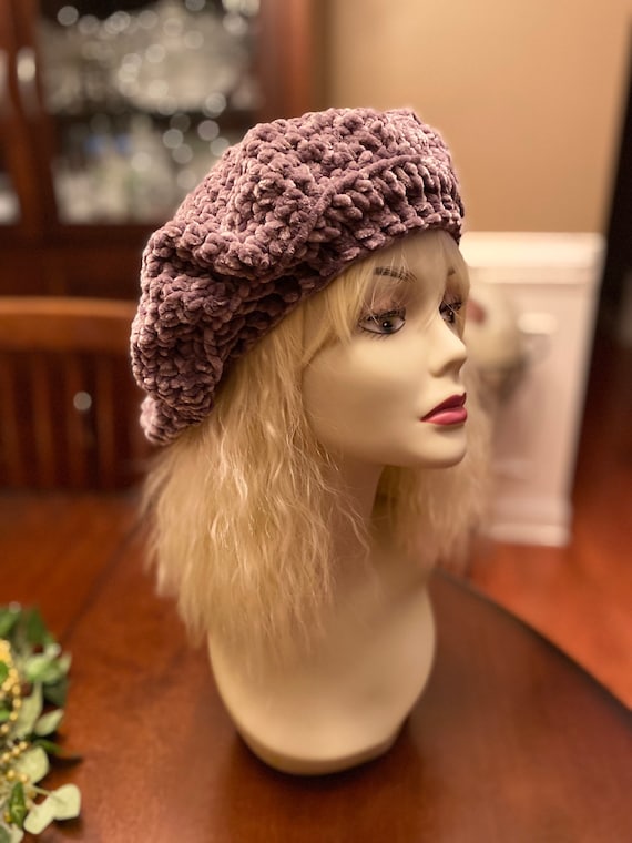 Crochet Slouchy/beret Hat Pattern - Etsy