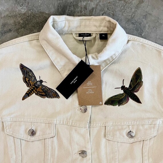 vero moda oversized denim jacket