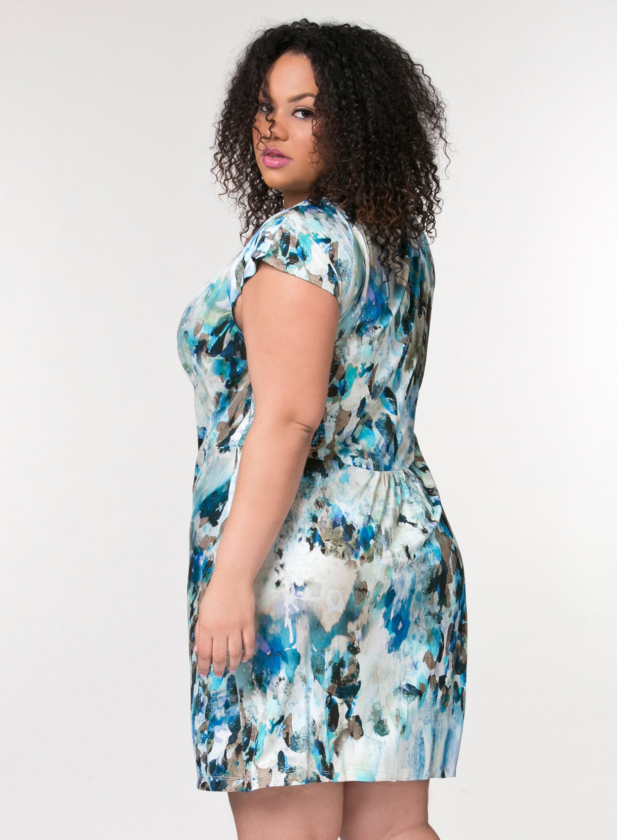 Sheah Open Back Dresses with Sweethart Burgundy Plus Size main image 1