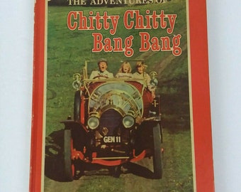 The Adventures of Chitty Chitty Bang Bang Book Random House 1968