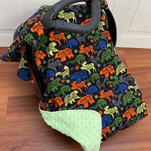 New Baby Car Seat Accessory Cover for Newborn Boy Infant Seat Soft Blanket Canopy Baby Shower Gift Idea Newborn Need Shade Cover For Baby
