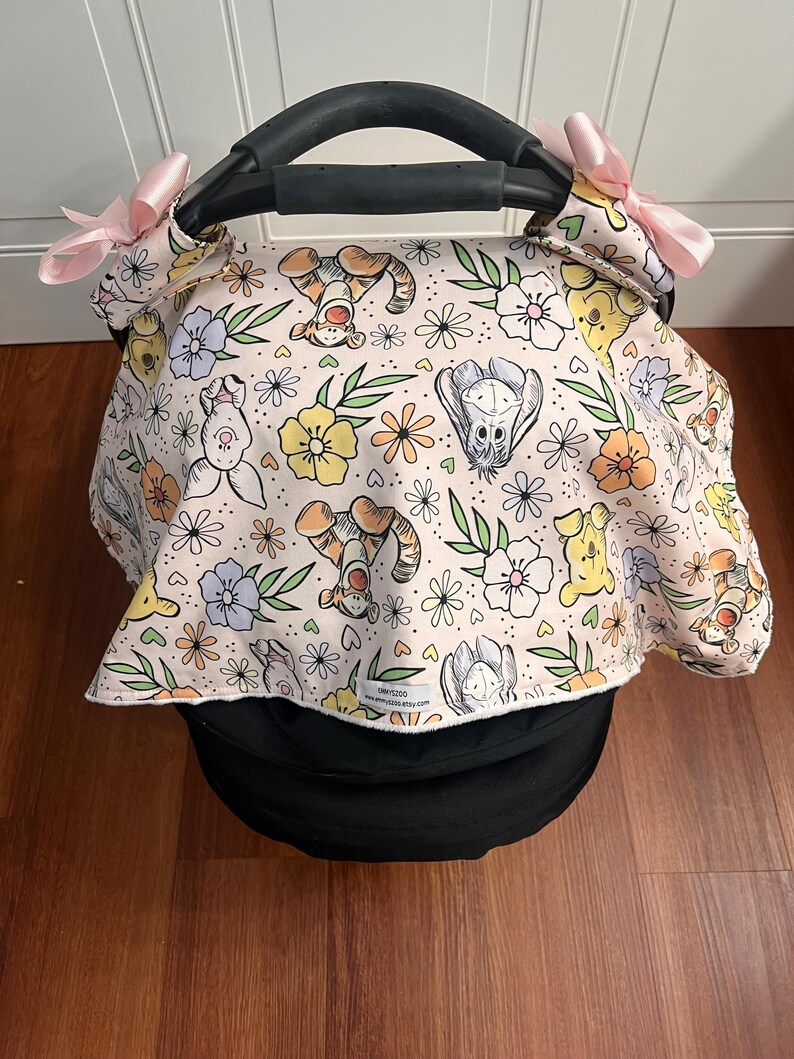 Winnie The Pooh Car Seat Covernull