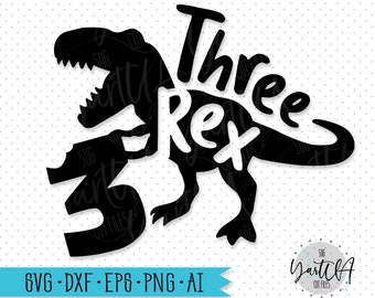Download Three Rex Svg Etsy