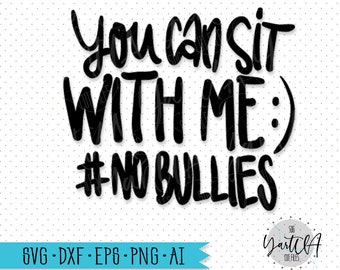 Bullying Svg Etsy