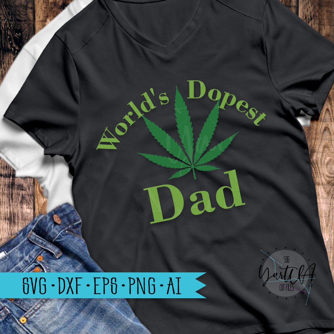 Download World's Dopest Dad svg Father's day svg Worlds | Etsy