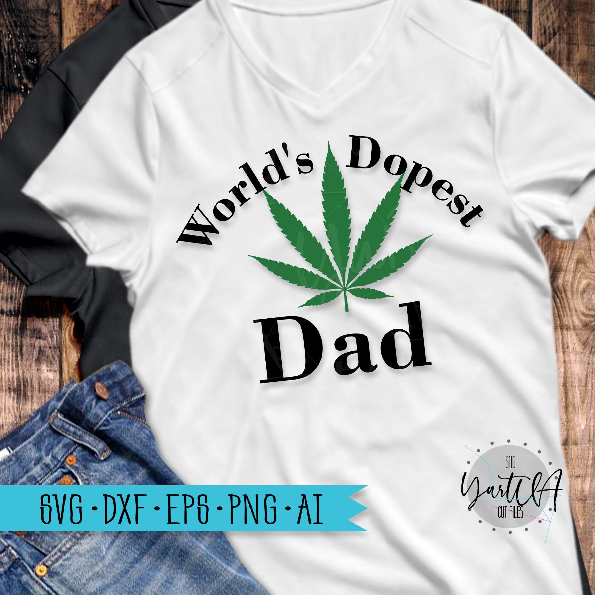 Download World's Dopest Dad svg Father's day svg Worlds | Etsy