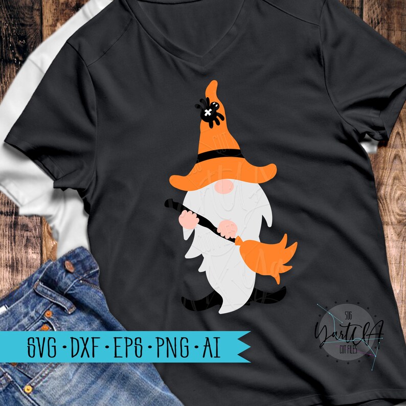 Download Halloween Gnomes Svg Cute Gnome Svg Dxf Eps Png Wizard | Etsy