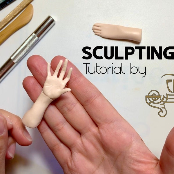 VIDEO TUTORIAL Sculpting hands for an OOAK doll
