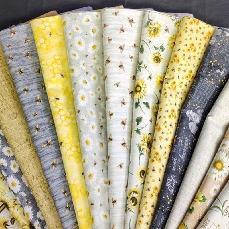 Honey Bee Fabric - Etsy