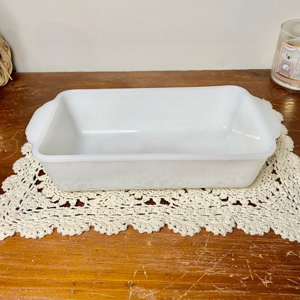 Fire King Loaf Pans Etsy