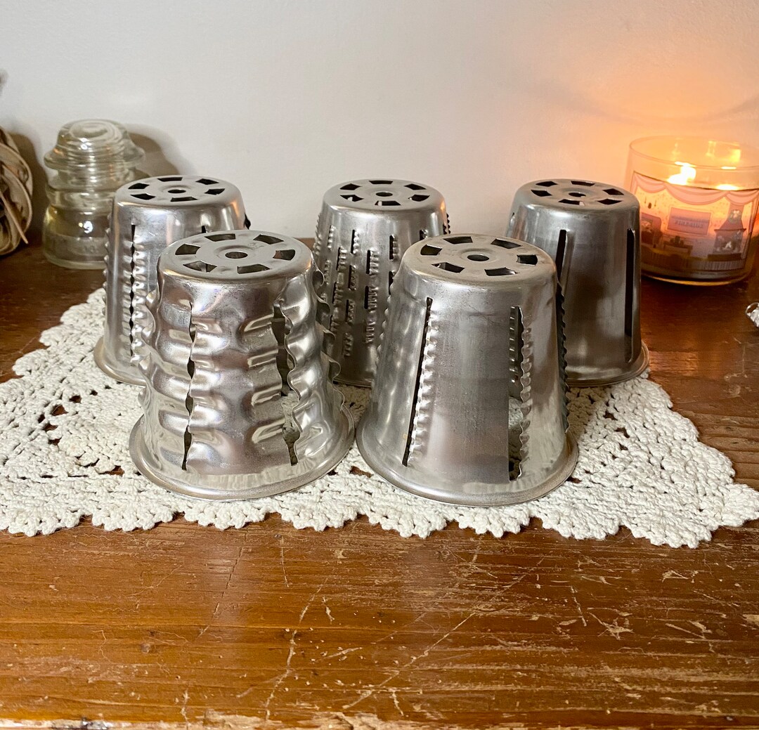 Set of Five Saladmaster Cutting Cones Etsy