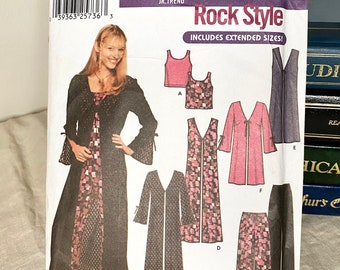 Simplicity Pattern 7184 Rock Style Never Used